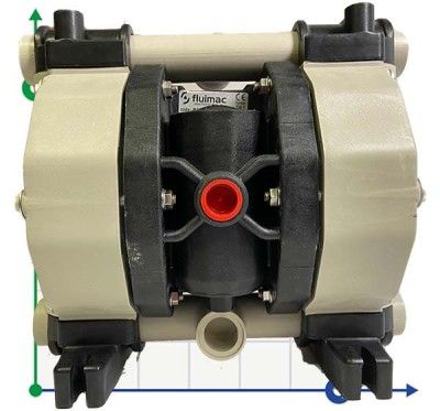 Pneumatic Diaphragm Pump PHOENIX 65-PP 1/2, P65-PHTTPTPT