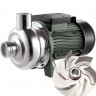 Würzepumpe mit offenem Laufrad TS100, 0,75 kW, AISI 304, 220 V/50 Hz, 2900 U/min