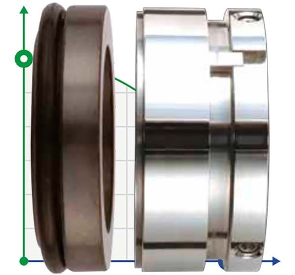 Уплотнение Grundfos Sarlin R-706SS 50, SIC/SIC, VITON, 304