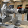 Thermal oil pump EMSE EKY 80-250, 75 kW, 2900 with coupling on the frame, without motor