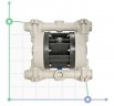 Пневматичний мембранний насос BOXER 81 PP IB81-P-HTTPVX-