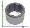 Plain bearing for pump CDLF 20, AISI 304