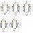 Уплотнение торцевое FLYGT R-FL.XE 35, TC/TC/TC/TC, VITON, 304/All