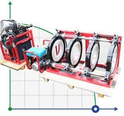 280-450-WM-19 - Гидравлический сварочный аппарат для ПЭ труб