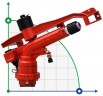 Sprinkler for irrigation RED ATOM40-NPT