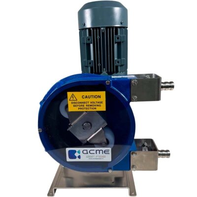 Pompa perystaltyczna ACME Pompe ASP 15 FX 310 l/h, 230/400V 50Hz, 0,37 kW, 70 obr./min - NR, o stałej wydajności do pompowania chemikaliów