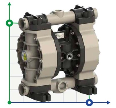 PHOENIX P250 PP HYTREL ATEX пневматический мембранный насос