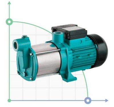 Multistage centrifugal pump 0.6kVt Hmax Qmax 100l 35m / min stainless Leo3.0