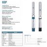 Bomba sumergible 6SP30/12, Salida: 4 pulgadas, 11kW, 380V