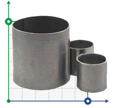 Кільця Рашига з нержавіючої сталі 316L - 25*25*0,4