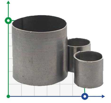 Raschig Ring, AISI 316L, 25*25*0,4 mm