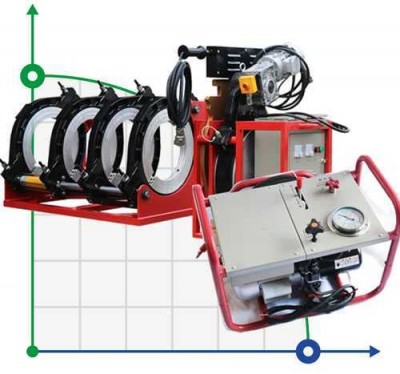 630-800-WM-21 - Гидравлический сварочный аппарат для ПЭ труб