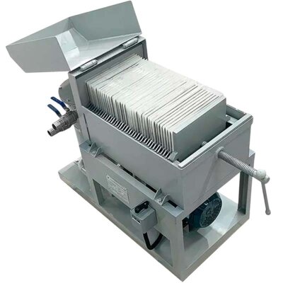 Filtro prensa de placa de acero al carbono PL-30 para purificación de aceite de turbina