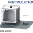 Насос с магнитной муфтой FLUIMAC COMPASS CM 4 PVDF, 0,12 кВт, 380В, Ex