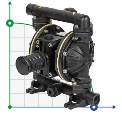 Насос пневматичний мембранний DP 11 PB/T