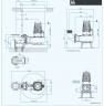 Submersible pump Dreno AT 200/4/240 C.275 with single channel open impeller