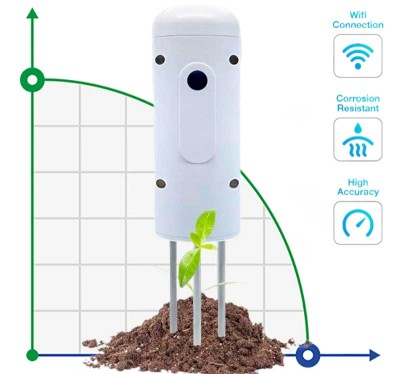 Датчик вологості і температури грунту з Wi-Fi