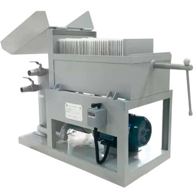 Filtro prensa de placas para limpieza de aceite de motor y transformador PL-50 fabricado en acero al carbono