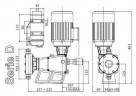 Мембранний насос-дозатор PDM-D BA 420//3 400/3/50 0,37