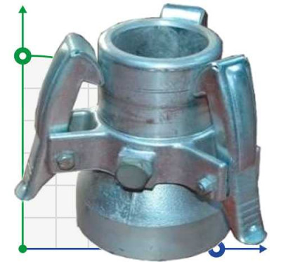 Szybko działające z gwintem - Ø60 instalacji tryskaczowej 2 cale nakrętka (NPT)