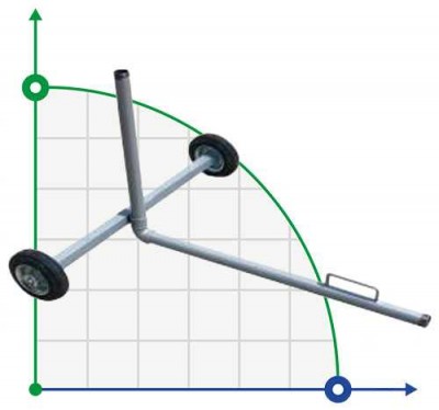 Trolley Sprinkler 1,5 Zoll BSP