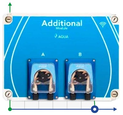 Додатковий модуль з двома насосами для дозування добрив, поживних речовин з Wi-Fi