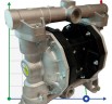 Пневматический мембранный насос PHOENIX P90 ALU SANTOPRENE+PTFE, 100 л/мин для лака