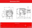 Pumpe AlphaDynamic AD30/04/TR/DRP 0,75 kW Impeller  auf Wagen, mit Frequenzumrichter, mit Trockenlaufschutz