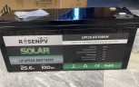Lithium-iron-phosphate battery 25.6V 100Ah LiFePO4, LFP floor standing with EVE 3.2V 100Ah LiFePO4 grade A cells