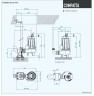 Погружной насос Dreno COMPATTA EVO 55, T с вихревым рабочим колесом