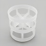 Пластиковые кольца Палля, PP, 25x25x1,0 мм, Plastic Pall Ring