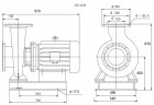 BGW 150-400(I) (200/50), 45kW, 1480 насос центробежный горизонтальный