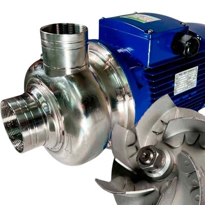 Насос с открытым рабочим колесом BK50, 0,37kW, AISI 304, 380V/50Hz, 2900