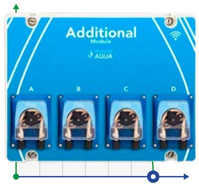 Додатковий модуль з чотирма дозуючими насосами для додання добрив поживних речовин Wi-Fi