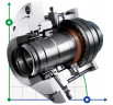 Doppelkartuschendichtung R-MR35L-D R-MR35L-D 140, SIC/SIC/CAR/SIC/VITON, 304
