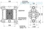 Пневматический мембранный насос BOXER 100 PP IB100-P-HTTPT--