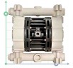 Пневматический мембранный насос BOXER 100 PP IB100-P-HTTPT--