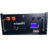 Wiederaufladbare Lithium-Batterie 51.2V 200Ah LiFePO4, LFP Rack-Mount mit EVE 3.2V 100Ah LiFePO4 Grad A Zellen
