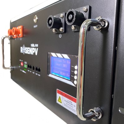 Batterie lithium rechargeable pour alimentation de secours 51.2V 200Ah LiFePO4, cellules LFP EVE 3.2V 100Ah LiFePO4 grade A avec certificat ROHS