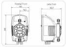 Насос-дозатор дозирования ферментов PDE HC899-3 17-05/25-01 230V PP-GL-VT
