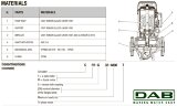 Bomba de circulación DAB CP2 32-1100/P/BQQE/0.55 IE2, 60209867