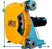 Индустриальный шланговый насос JXHIN-65-CI+ABS Plastic-EPDM-P, 18 м3/час, 5,5 кВт, 16 бар, 380В