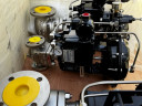 DN65 Vanne de régulation à commande pneumatique 10P11Y-DNx6516Z-L112C-C (corps CF8, siège SS304) avec positionneur YT-1000, entrée 4-20mA, Ex