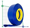 Tuyau PVC droit 2,5" 100 m 8 bars