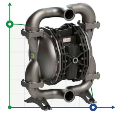 Мембранный насос для лака PHOENIX P700 AISI316 HYTREL+PTFE, 700 л/мин