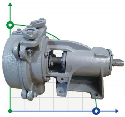 Próżniowa pompa pierścieniowa VVN1-0.75 bez silnika