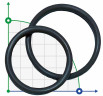 31,8x3,7 EPDM O-Ring aus Äthylen-Propylen-Kautschuk