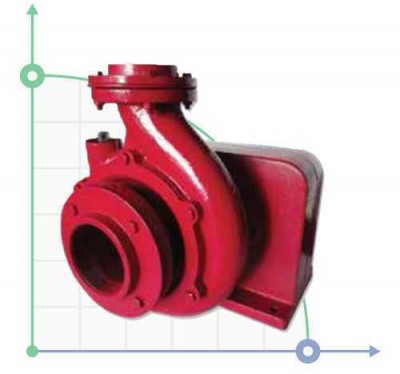 Насос с приводом от  ВОМ автомобиля PTO 100-90L