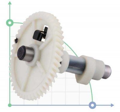 Вал распределительный (в сборе) для мотопомп LEO (772512107)