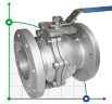 PN16 DN100 Шаровой кран из нержавеющей стали AISI 304, Seat PTFE